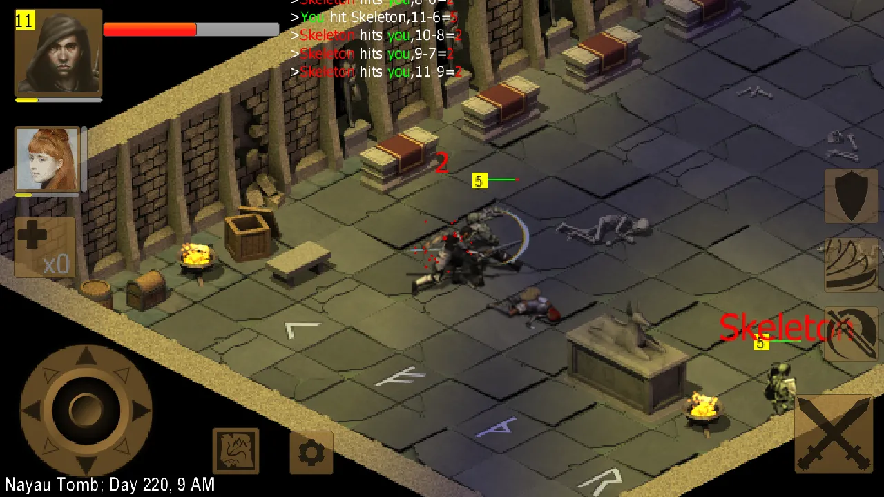 Exiled Kingdoms RPG v1.3.1218 APK Мод (Всё открыто, Много денег) Screenshot 1