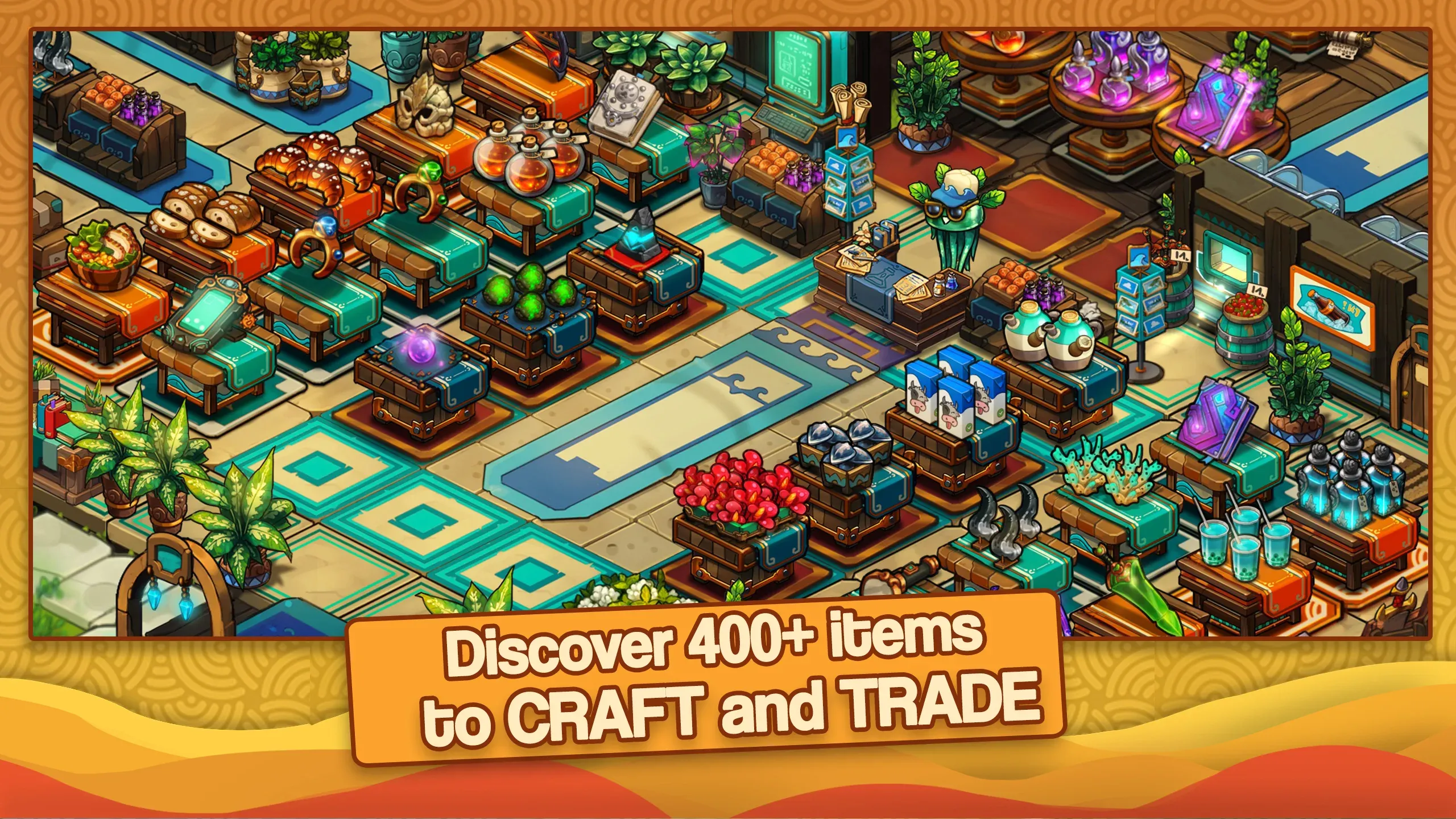 Tiny Shop: Craft & Tycoon v0.1.219 APK Мод (Меню, Бесплатные покупки) Screenshot 4