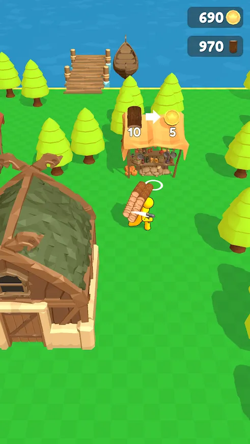 Craft Island [мод: бесплатные покупки] Screenshot 1