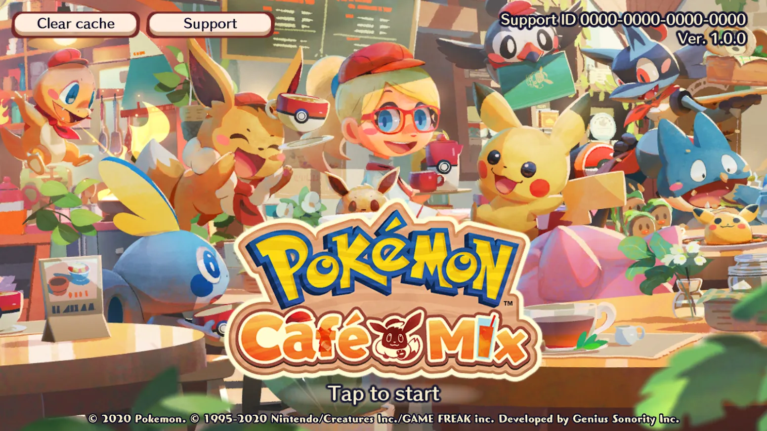 Pokémon Café Mix [мод: много денег] Screenshot 1