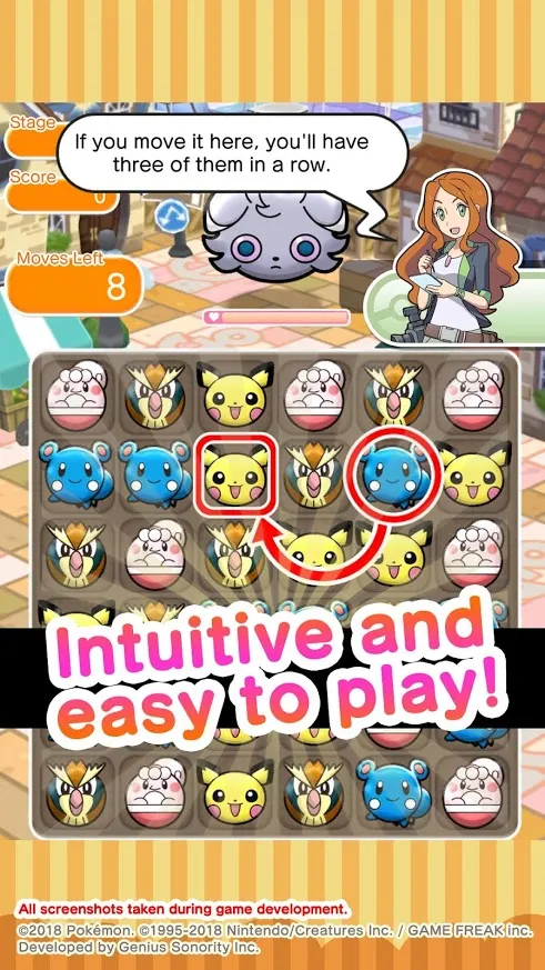 Pokémon Shuffle Mobile [мод: много денег] Screenshot 2