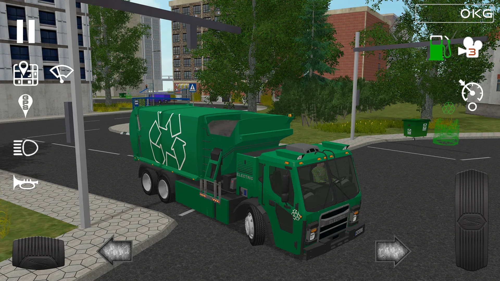 Trash Truck Simulator v1.7.1 APK Мод (Бесплатные покупки) Screenshot 2