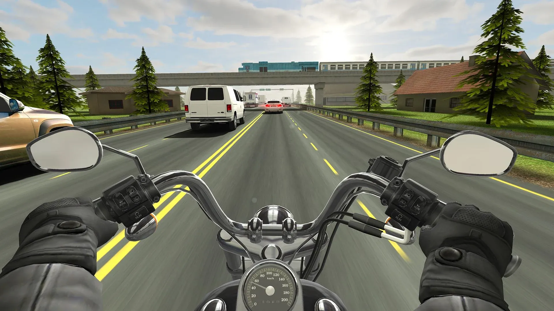 Traffic Rider v2.11 APK Мод (Много денег) Screenshot 1 Traffic Rider v2.11 APK Мод (Много денег) Screenshot 1