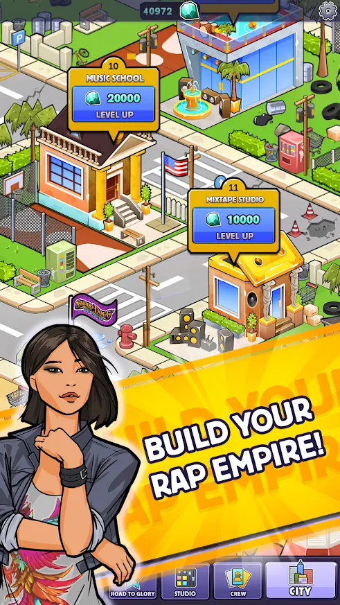 Snoop Dogg's Rap Empire [мод: много денег] Screenshot 2
