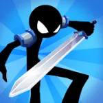 Скачать полную версию Stickman Heroes: Возраст монстров [мод: много денег] на Андроид