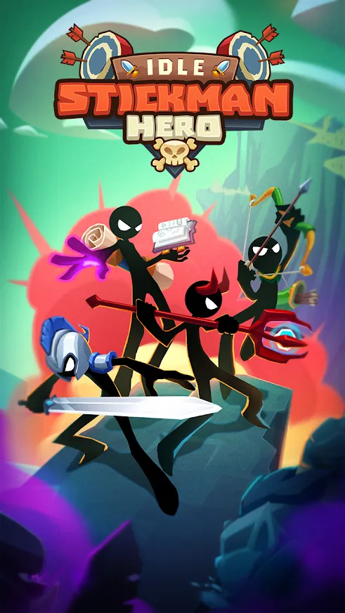 Stickman Heroes: Возраст монстров [мод: много денег] Screenshot 1