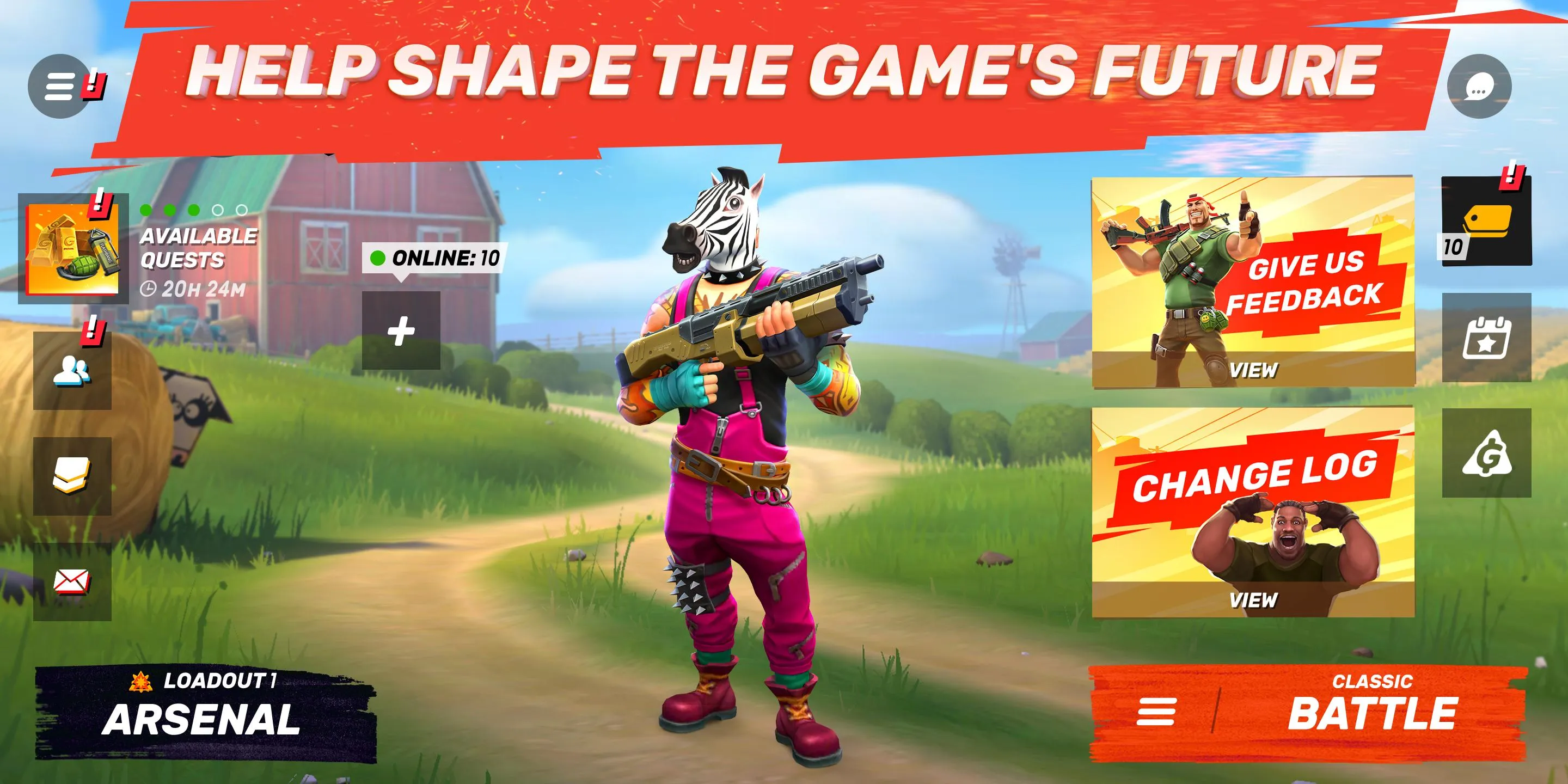 Guns of Boom PTS v30.1.84 APK Мод (Бесконечные боеприпасы) Screenshot 2