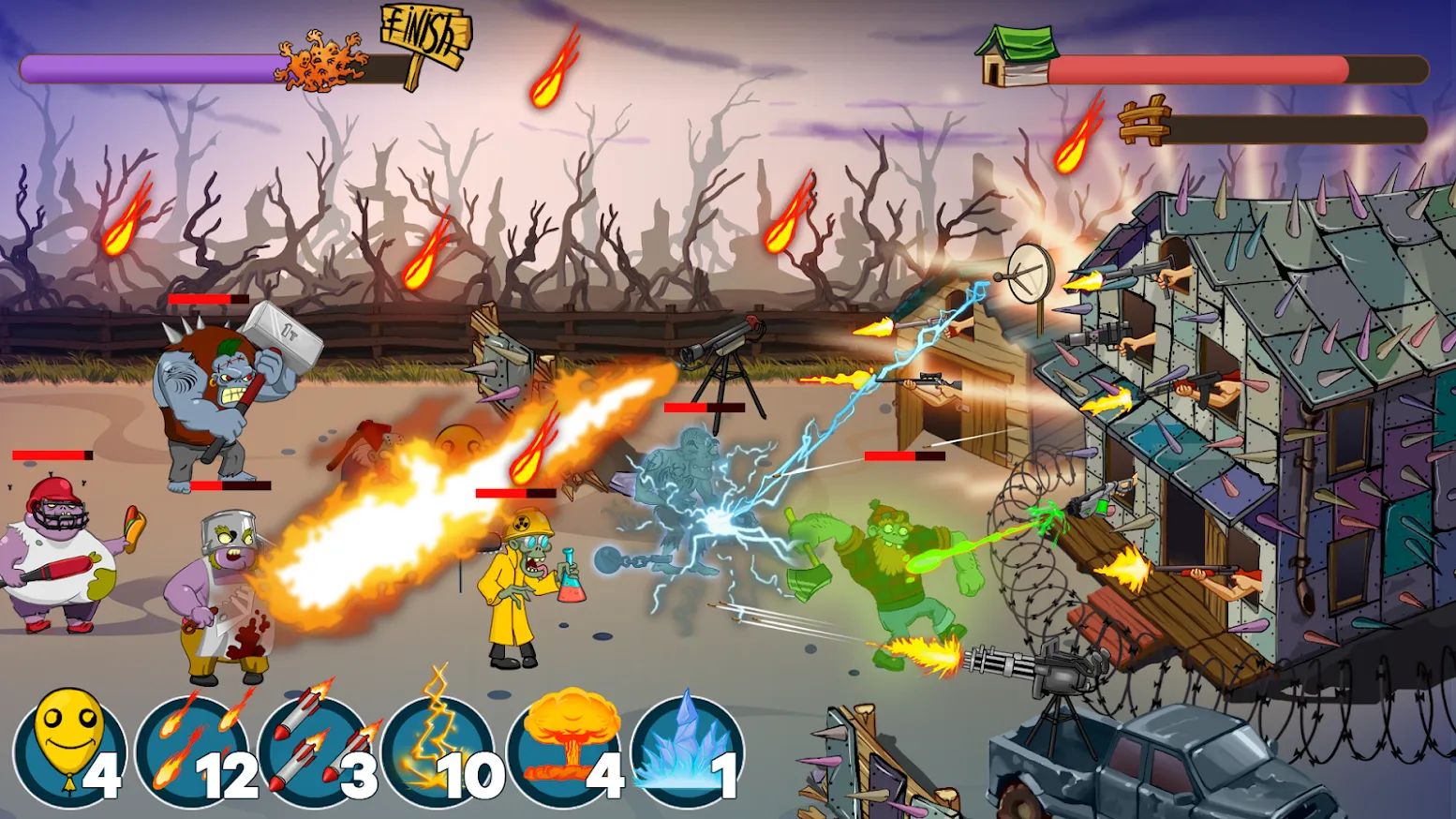 Zombies Ranch. Zombie shooting [мод: бесплатные покупки] Screenshot 5