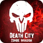 Скачать взлом Death City: Zombie Invasion [мод: много денег] на Андроид