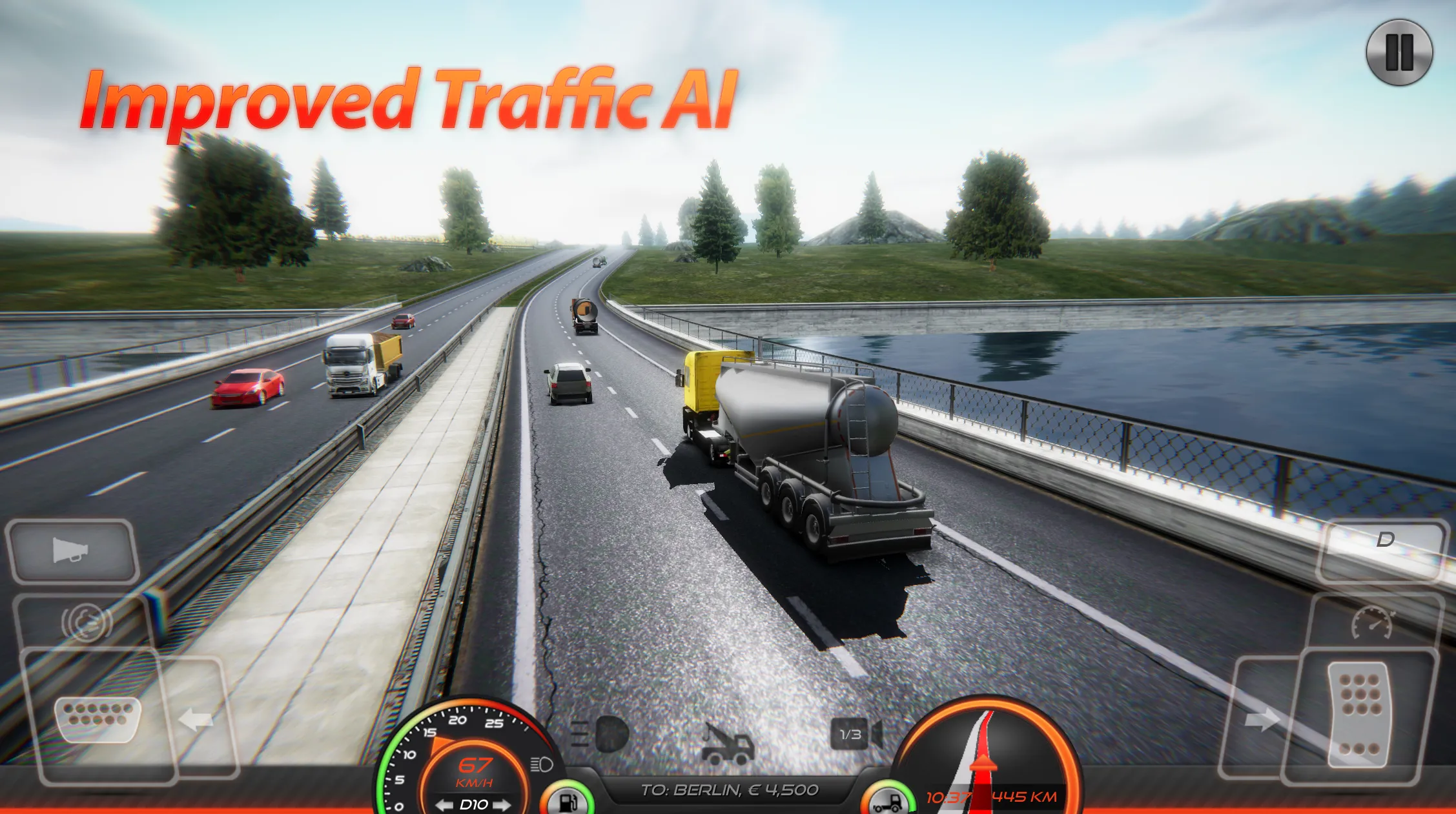 Симулятор грузовика: Европа 2 v0.64 APK Мод (Много денег) Screenshot 2