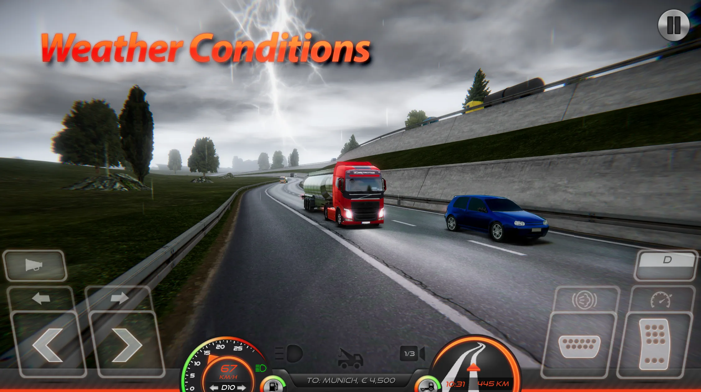 Симулятор грузовика: Европа 2 v0.64 APK Мод (Много денег) Screenshot 3