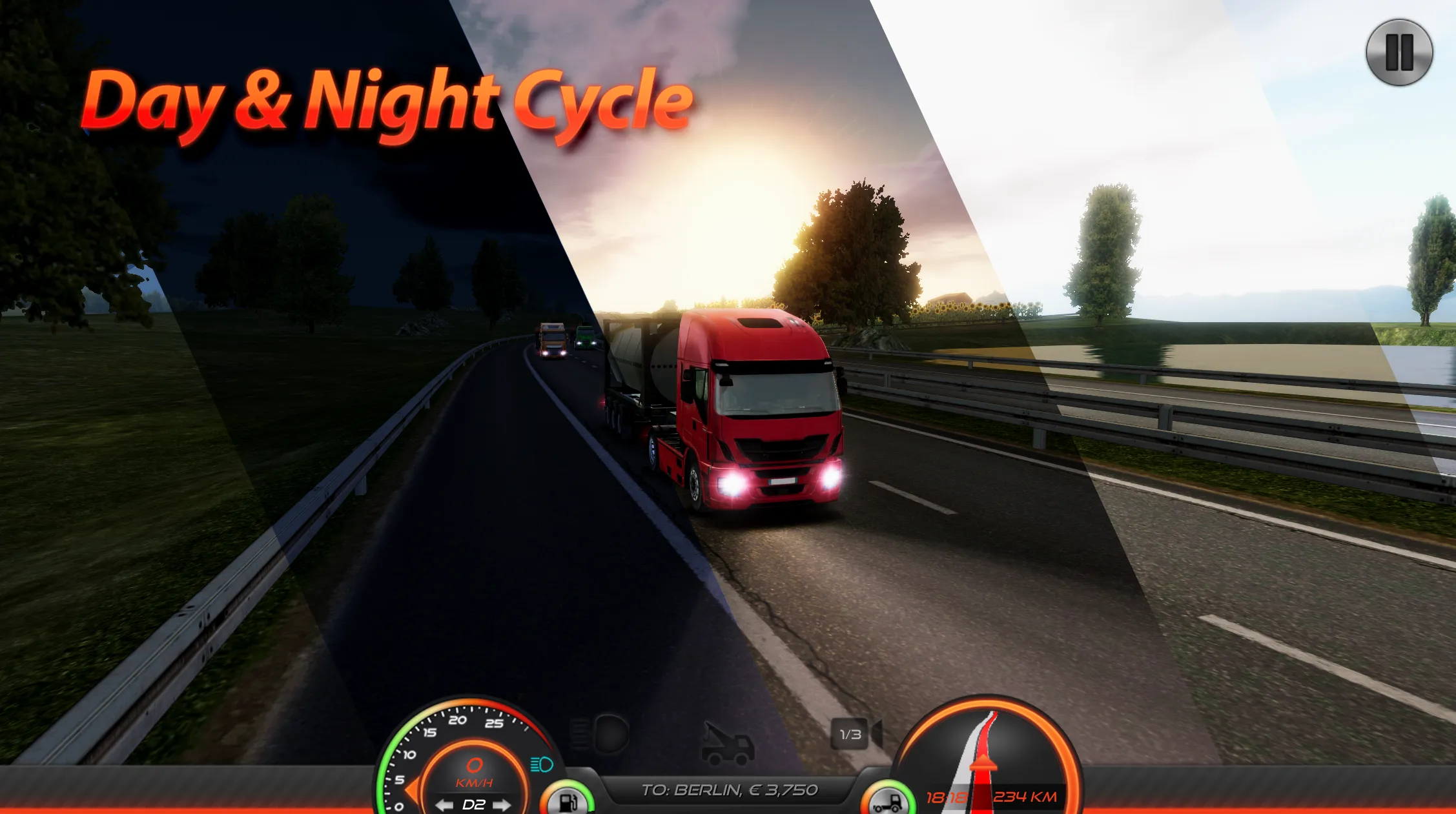Симулятор грузовика: Европа 2 v0.64 APK Мод (Много денег) Screenshot 4