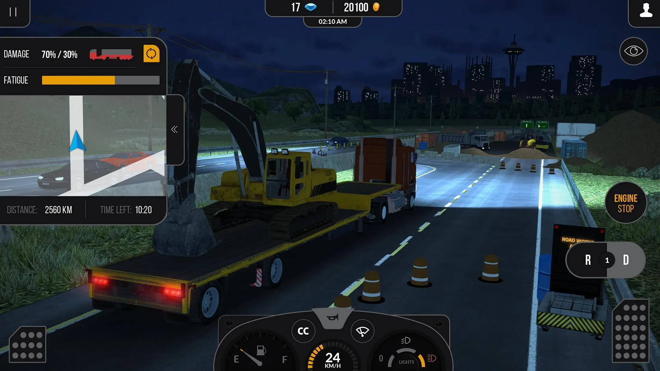 Truck Simulator PRO 2 v1.9.1 APK Мод (Много денег) Screenshot 4