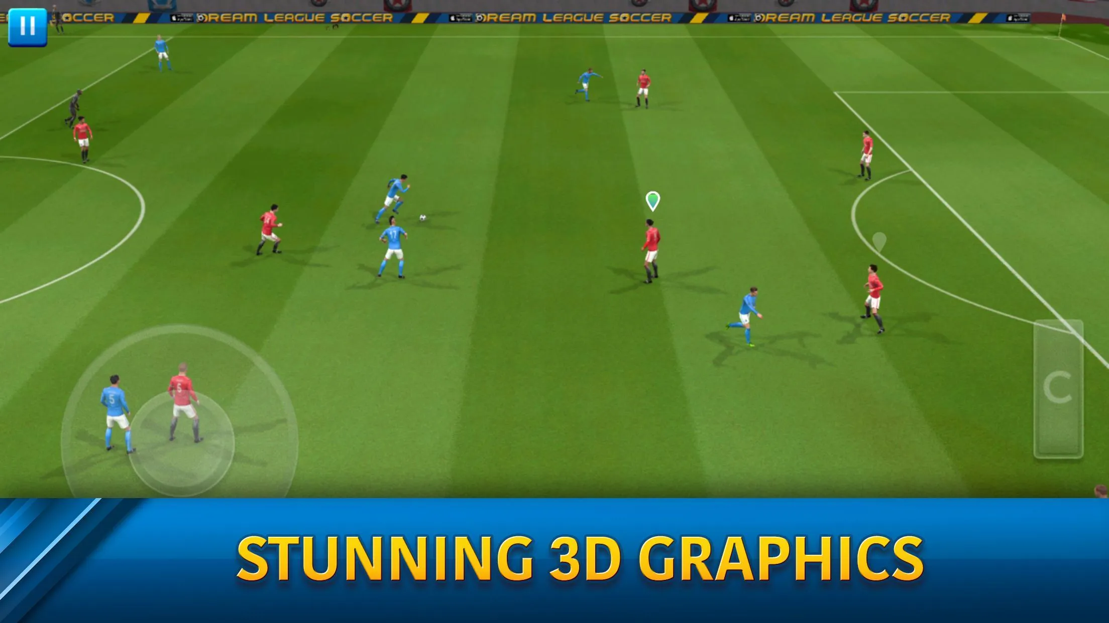 Dream League Soccer 2019 v6.15 APK Мод (Много денег) Screenshot 2