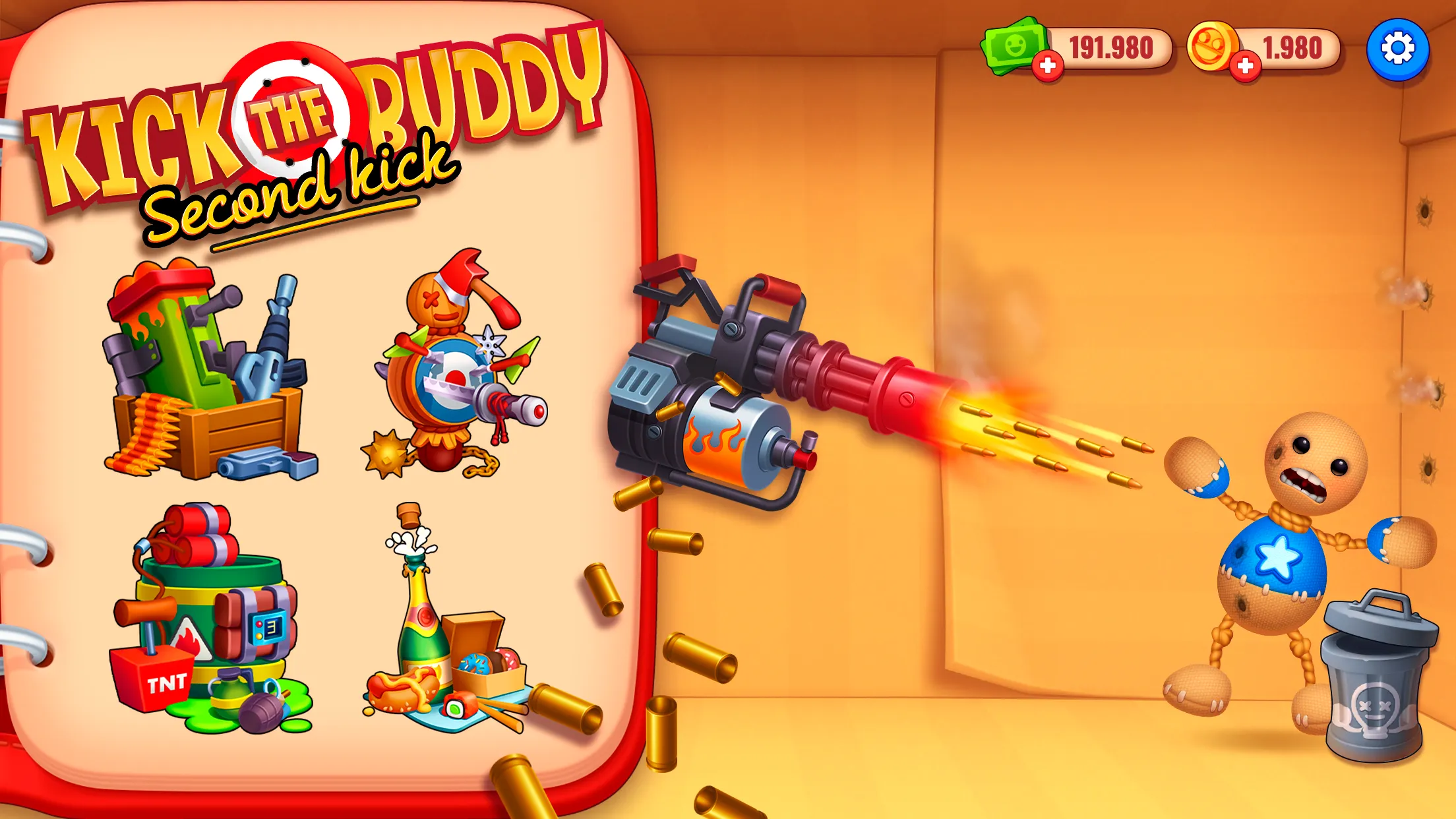 Kick the Buddy: Second Kick v1.14.1526 APK Мод (Много денег) Screenshot 2