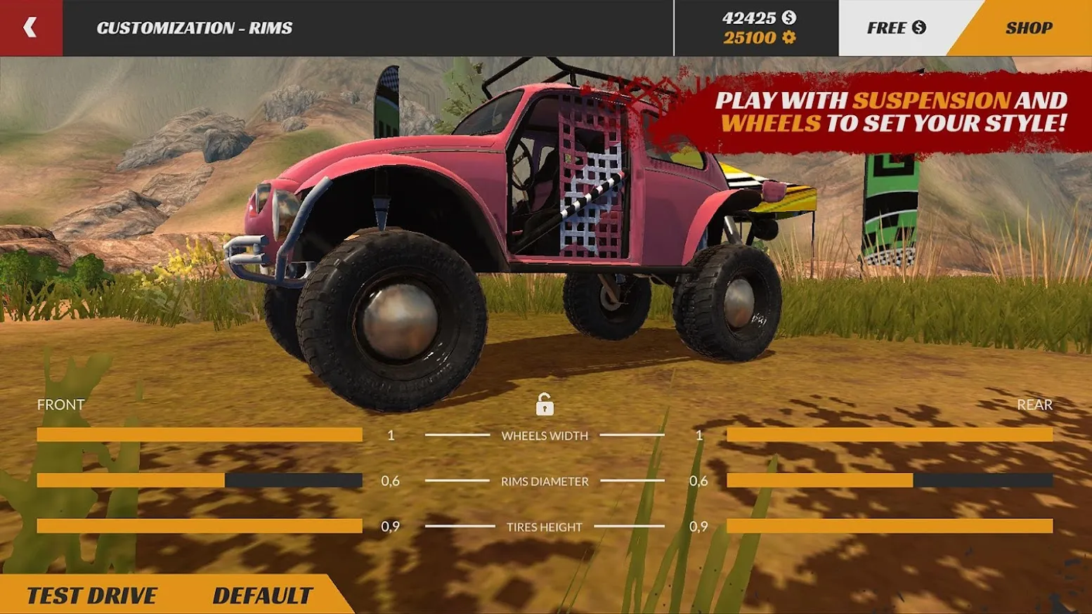 Offroad PRO – Clash of 4x4s [мод: много денег + встроенный кэш] Screenshot 4