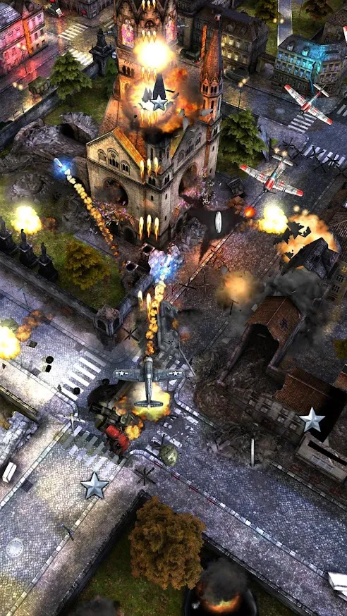 AirAttack 2 - Airplane Shooter [мод: много денег] Screenshot 1