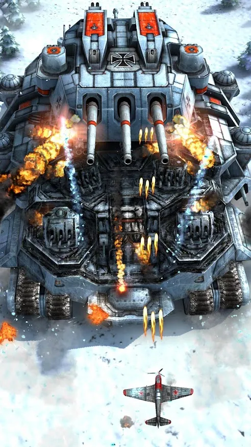 AirAttack 2 - Airplane Shooter [мод: много денег] Screenshot 2