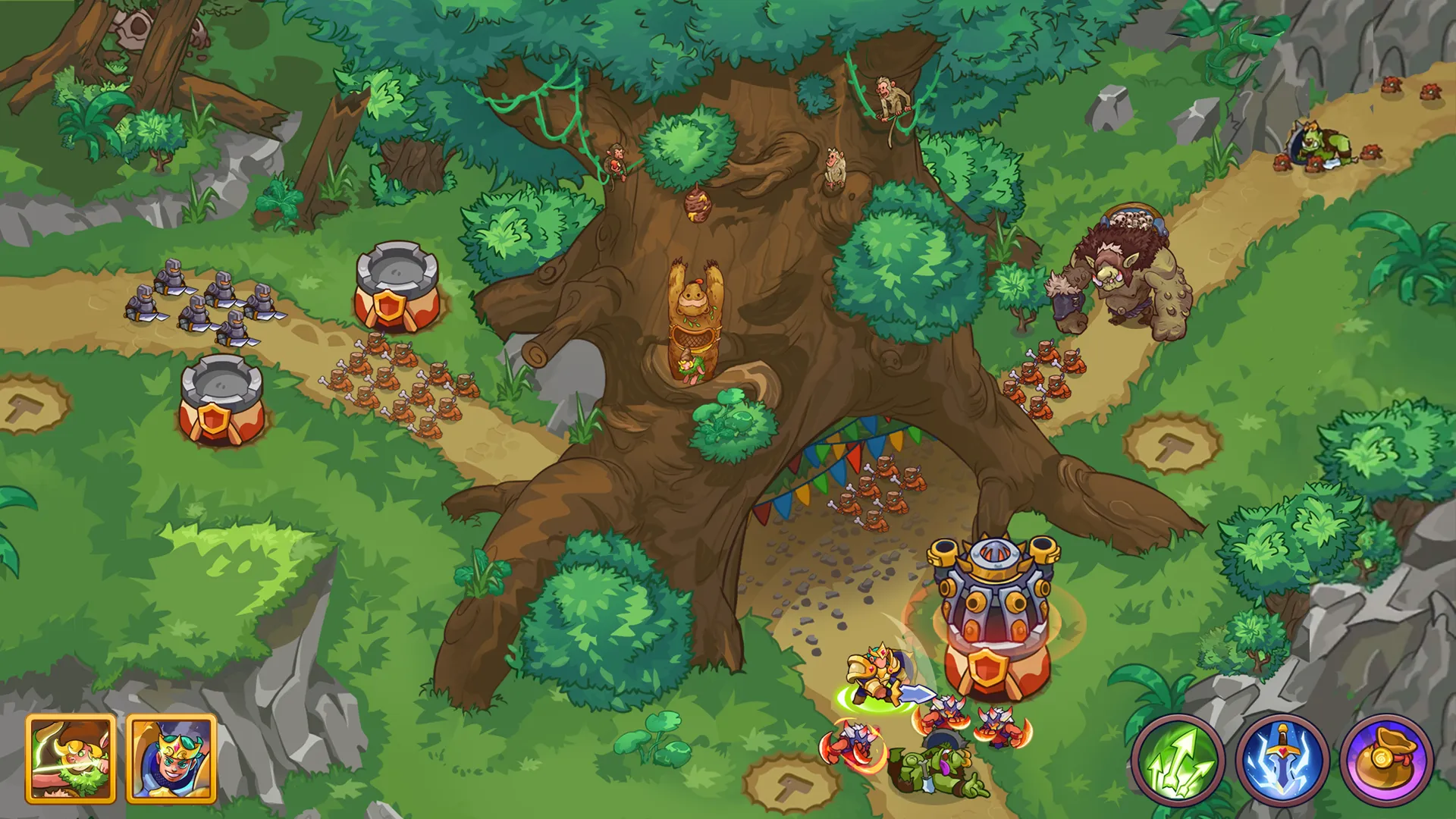 King of Defense 2 v2.0.601 APK Мод (Меню, Много денег, Всё открыто) Screenshot 2