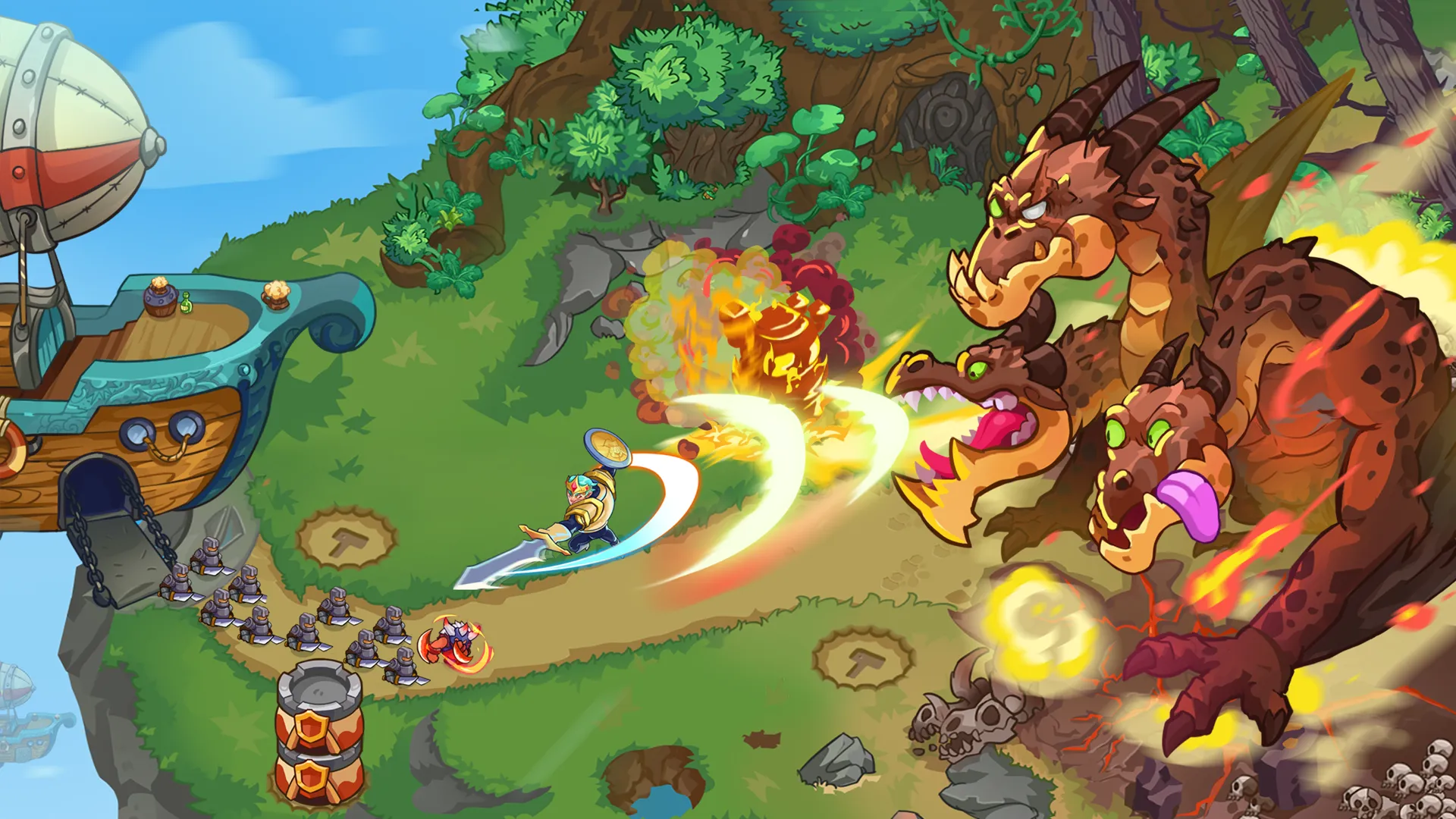 King of Defense 2 v2.0.601 APK Мод (Меню, Много денег, Всё открыто) Screenshot 3