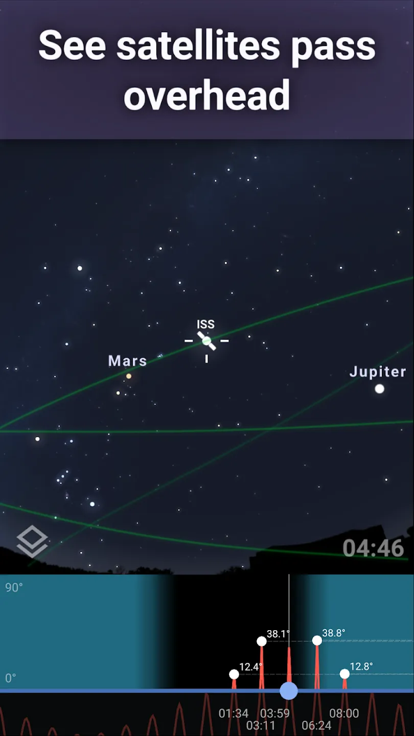 Stellarium Plus v1.15.3 APK Мод (Полная версия) Screenshot 3