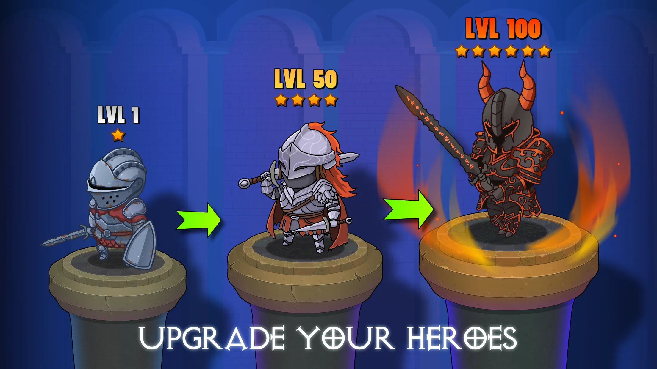 Dungeon: Age of Heroes v1.14.854 APK Мод (Много денег) Screenshot 3