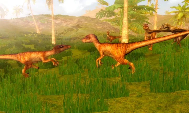 Velociraptor Simulator [мод: много денег] Screenshot 2
