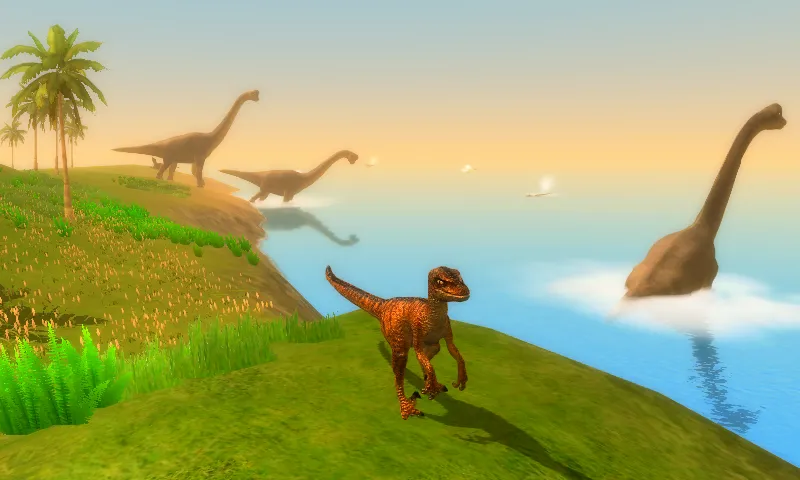 Velociraptor Simulator [мод: много денег] Screenshot 5