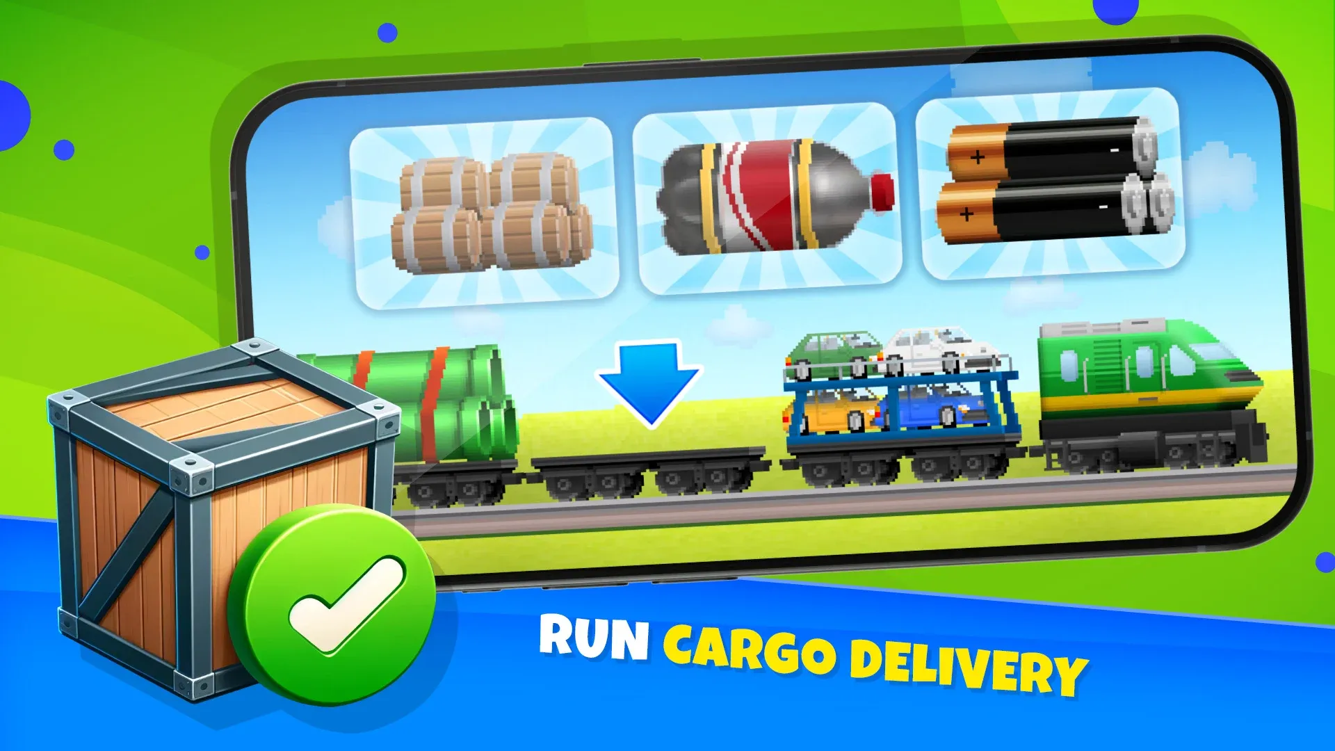 Pocket Trains: Railroad Tycoon v1.10.1 APK Мод (Много денег) Screenshot 4