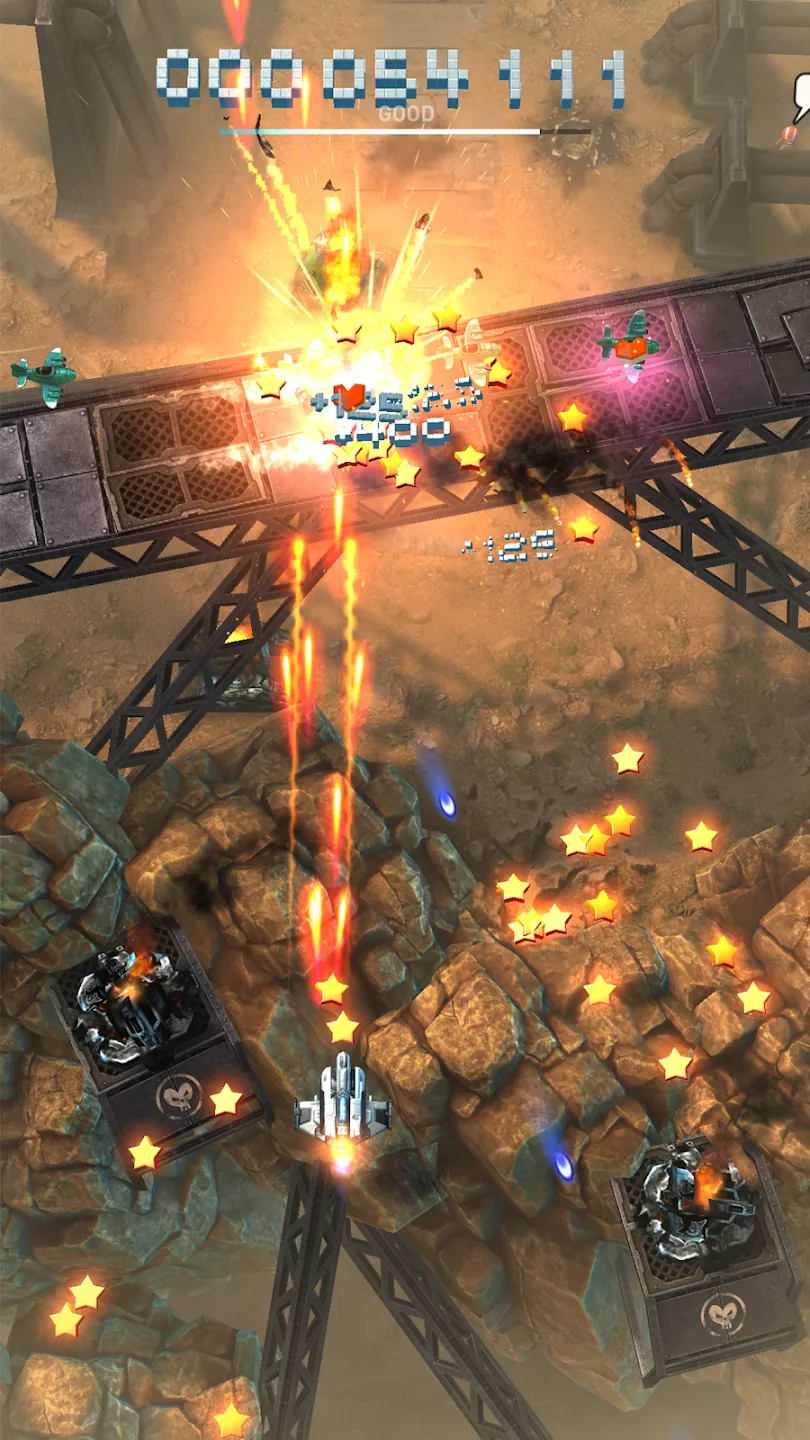 Sky Force Reloaded v2.06 APK Мод (Много денег) Screenshot 3