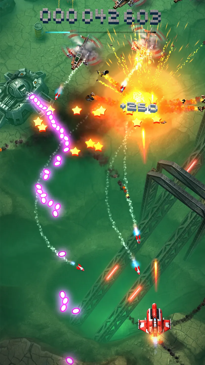 Sky Force Reloaded v2.06 APK Мод (Много денег) Screenshot 5