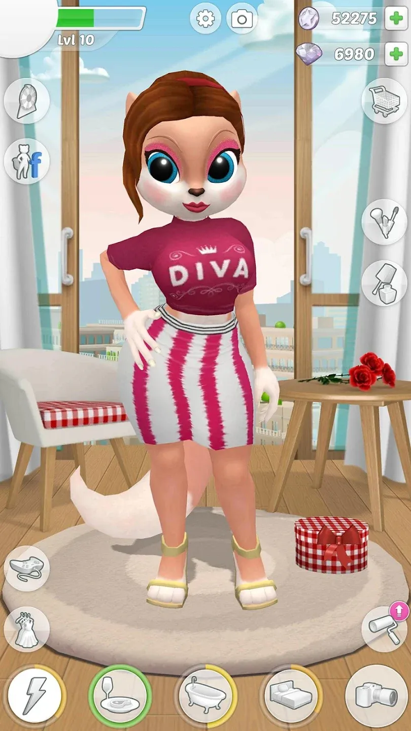 Говорящая Кошка Кими v5.2.0 APK Мод (Много денег) Screenshot 1