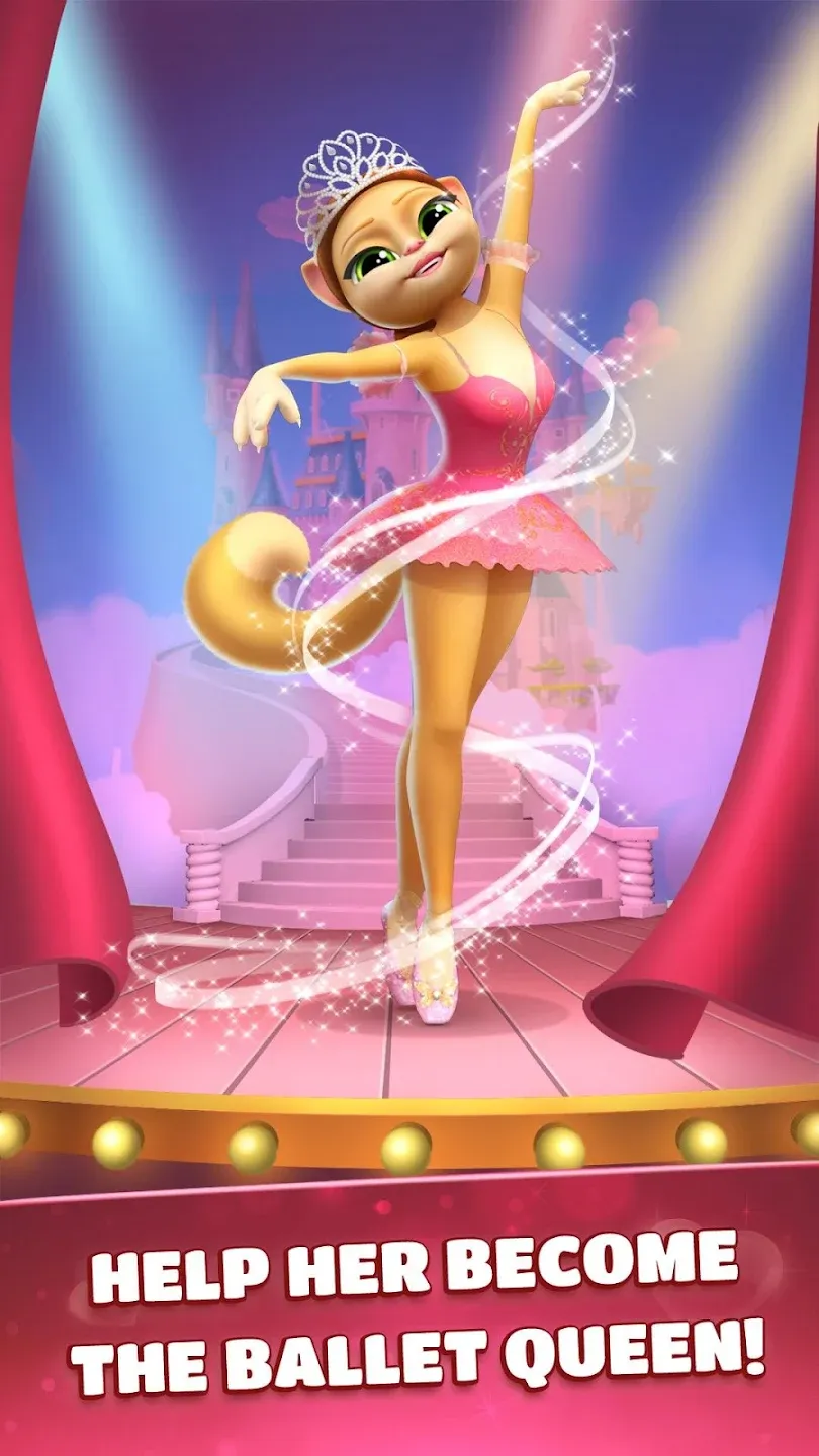 Говорящая Кошка Эмма Балерина v1.7.2 APK Screenshot 2