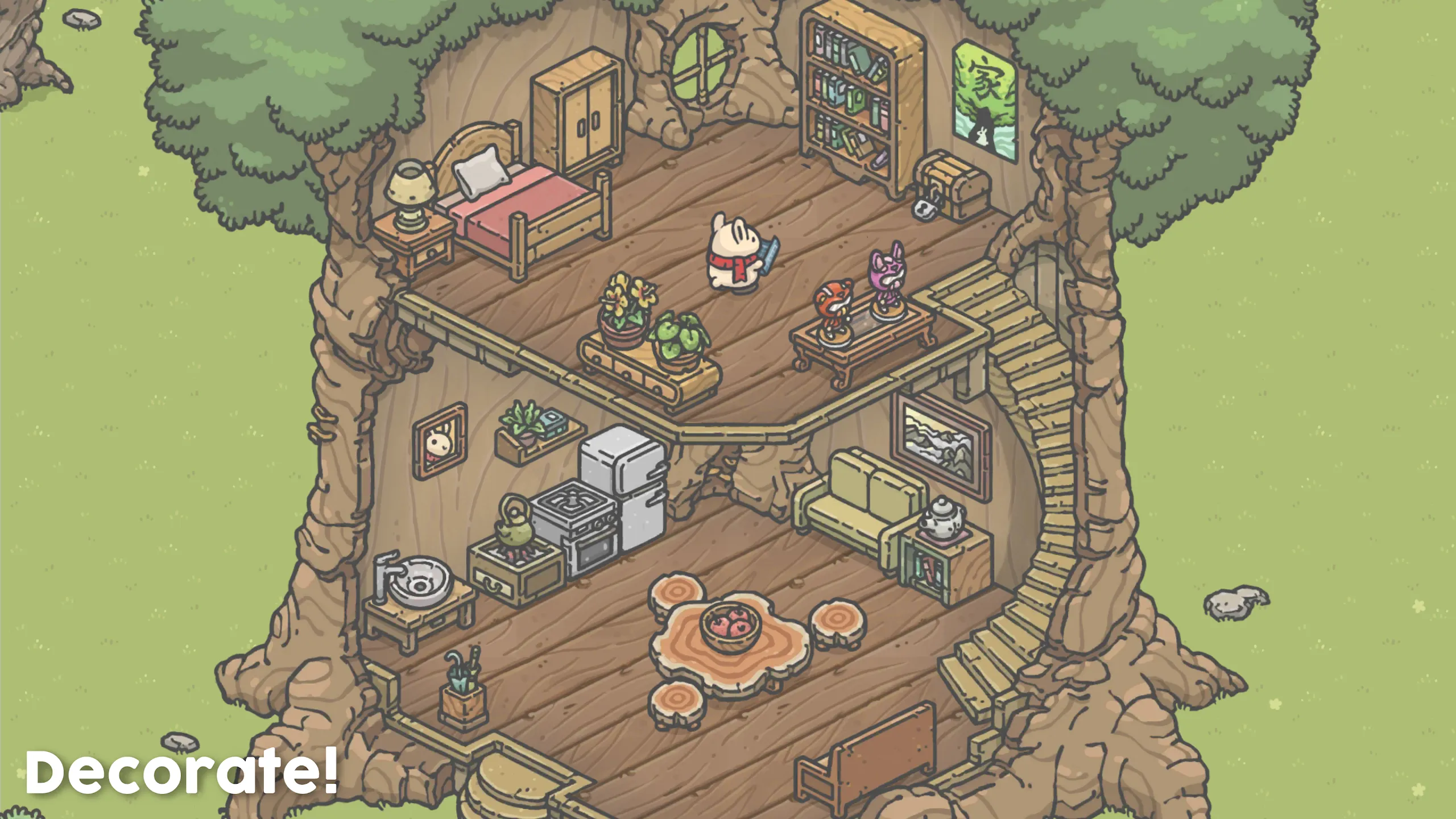 Одиссея Цуки v1.13.38 APK Мод (Меню, Много моркови) Screenshot 1