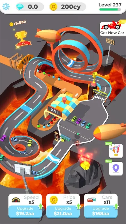 Idle Racing Tycoon-Car Games [мод: бесплатные награды] Screenshot 1