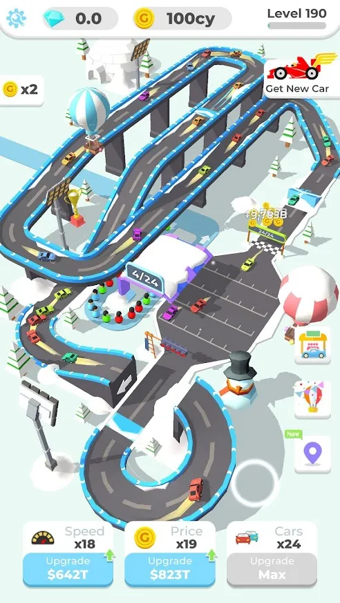 Idle Racing Tycoon-Car Games [мод: бесплатные награды] Screenshot 3
