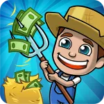 Взломанный Idle Farm Tycoon Мод (Бесплатные улучшения) на Андроид
