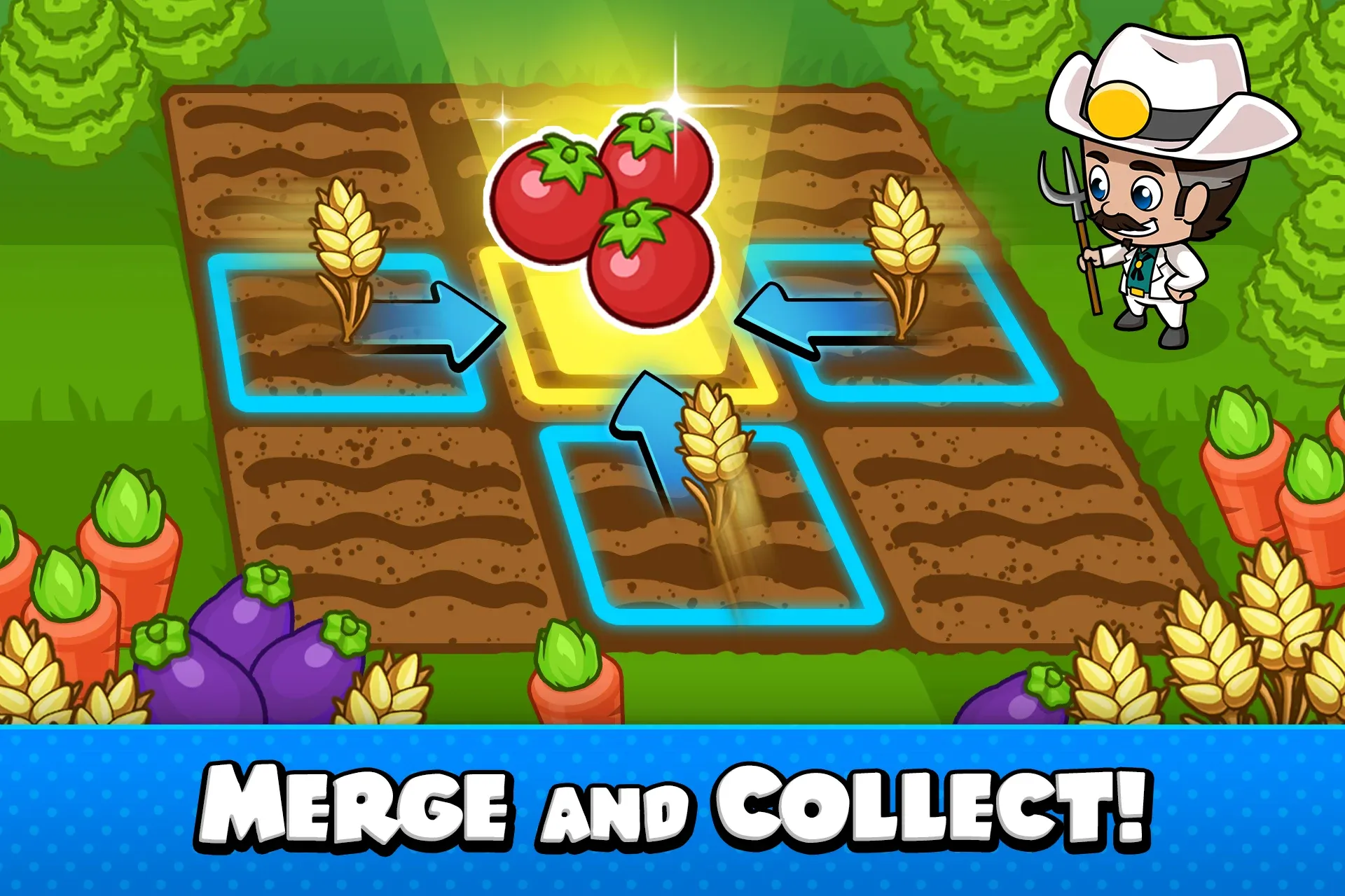 Idle Farm Tycoon v1.16.0 APK Мод (Бесплатные улучшения) Screenshot 1