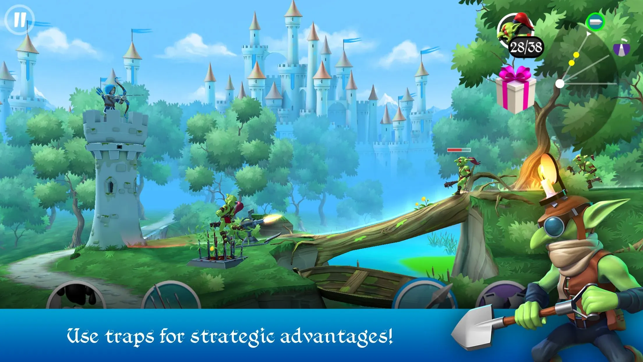 Tiny Archers v1.43.50.36 APK Мод (Меню, Много денег, Множитель опыта) Screenshot 3