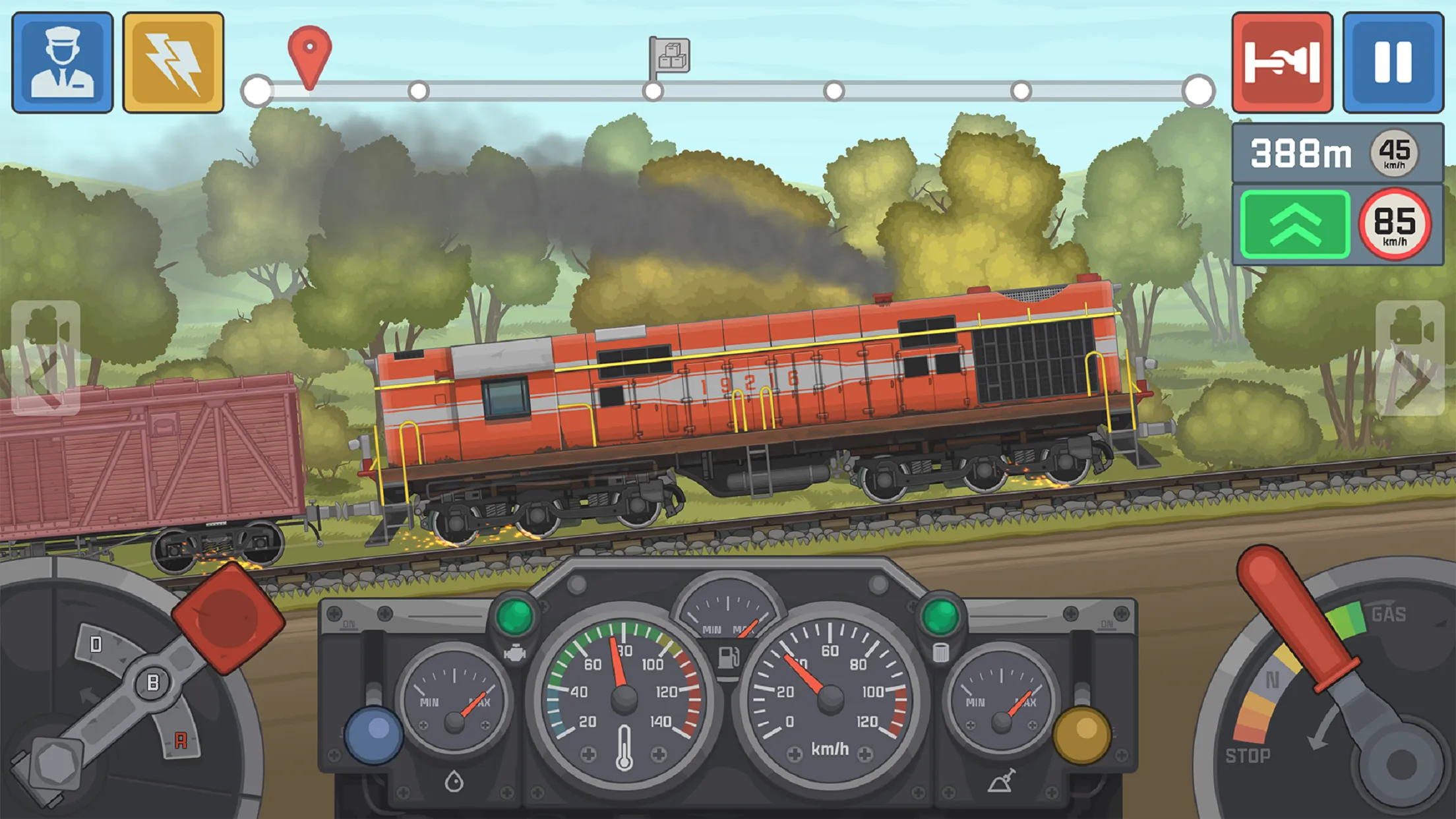 Train Simulator v0.7.4 APK Мод (Много денег) Screenshot 2