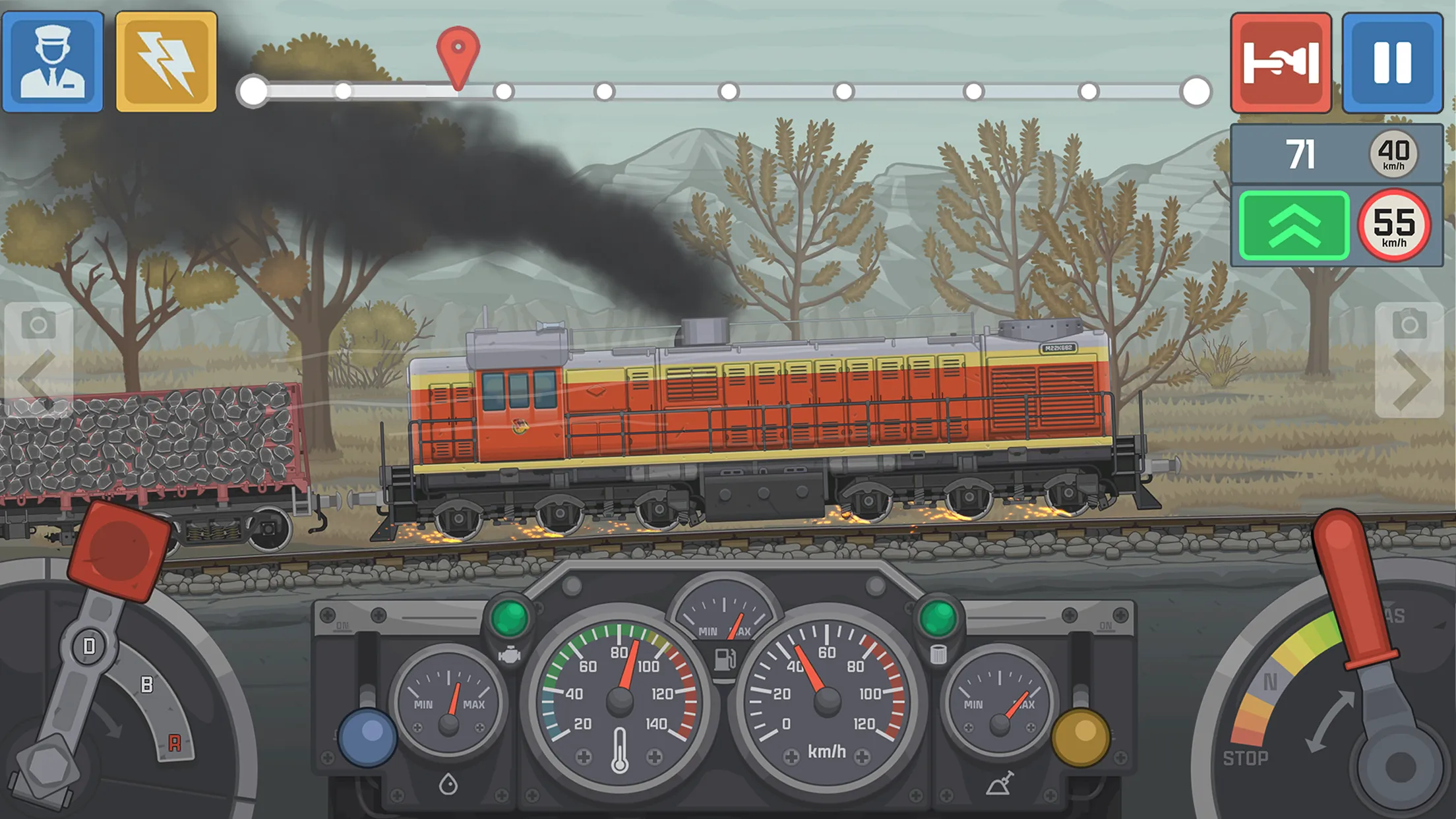 Train Simulator v0.7.4 APK Мод (Много денег) Screenshot 3