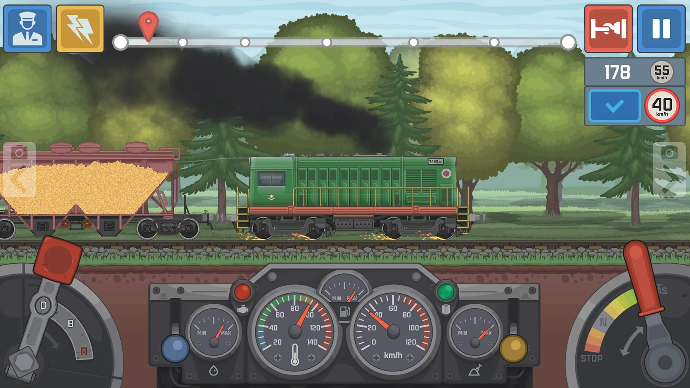 Train Simulator v0.7.4 APK Мод (Много денег) Screenshot 4