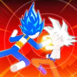 Скачать полную версию Stick Super Fight [мод: много денег] на Андроид