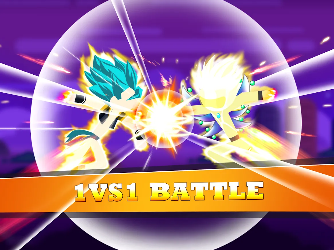 Stick Super Fight [мод: много денег] Screenshot 1