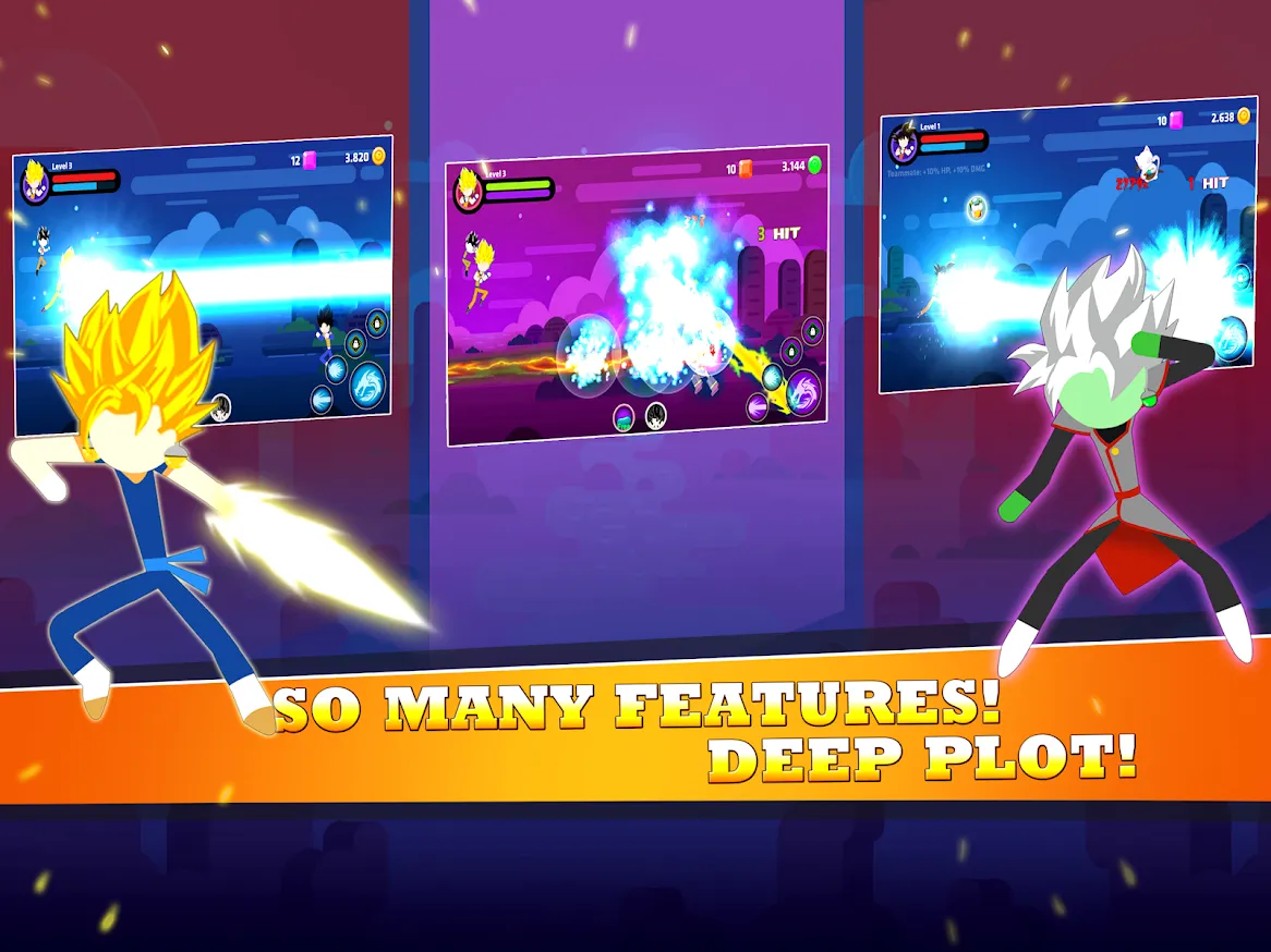 Stick Super Fight [мод: много денег] Screenshot 4