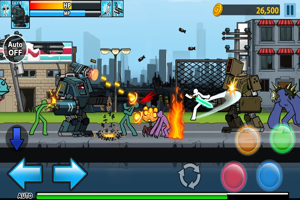 Anger of Stick 4 [мод: много денег] Screenshot 3