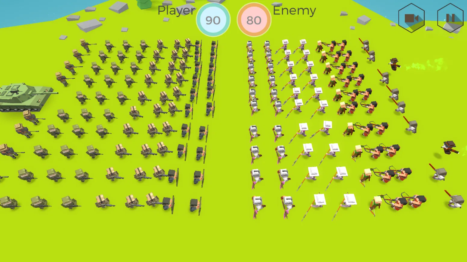 Tactical Battle Simulator [мод: бесплатные покупки] Screenshot 5