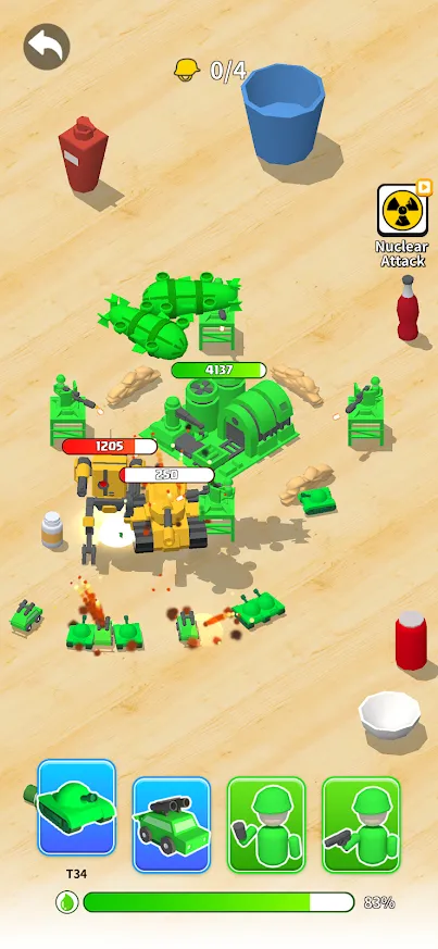 Toy Army: Draw Defense [мод: много денег] Screenshot 4