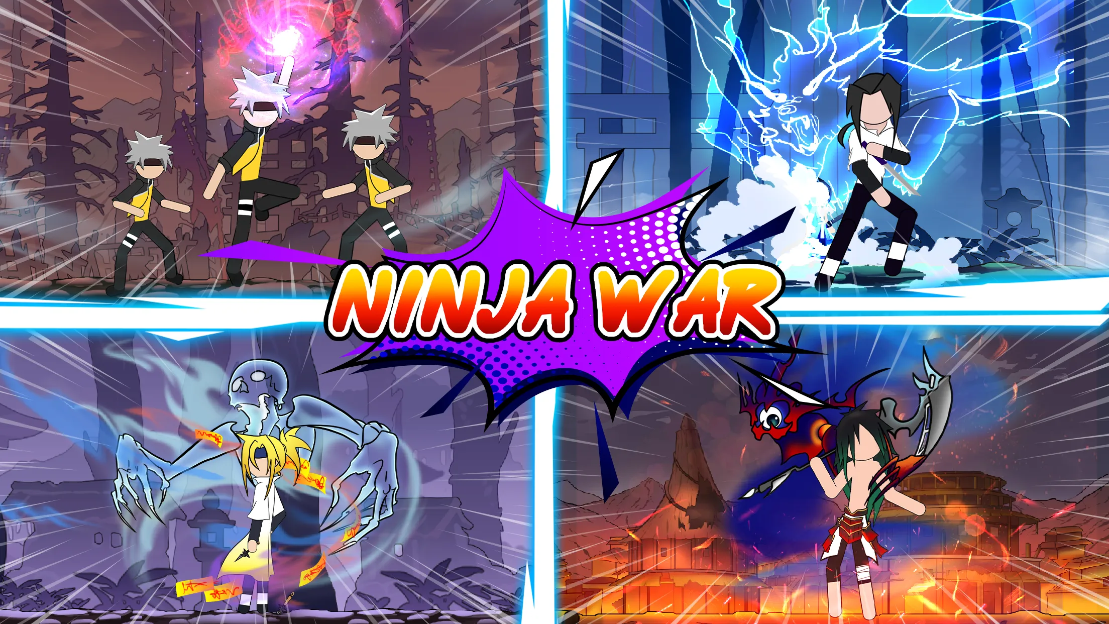 Stickman Shinobi: Ninja Fight v7.4 APK Мод (Меню, Много денег) Screenshot 4