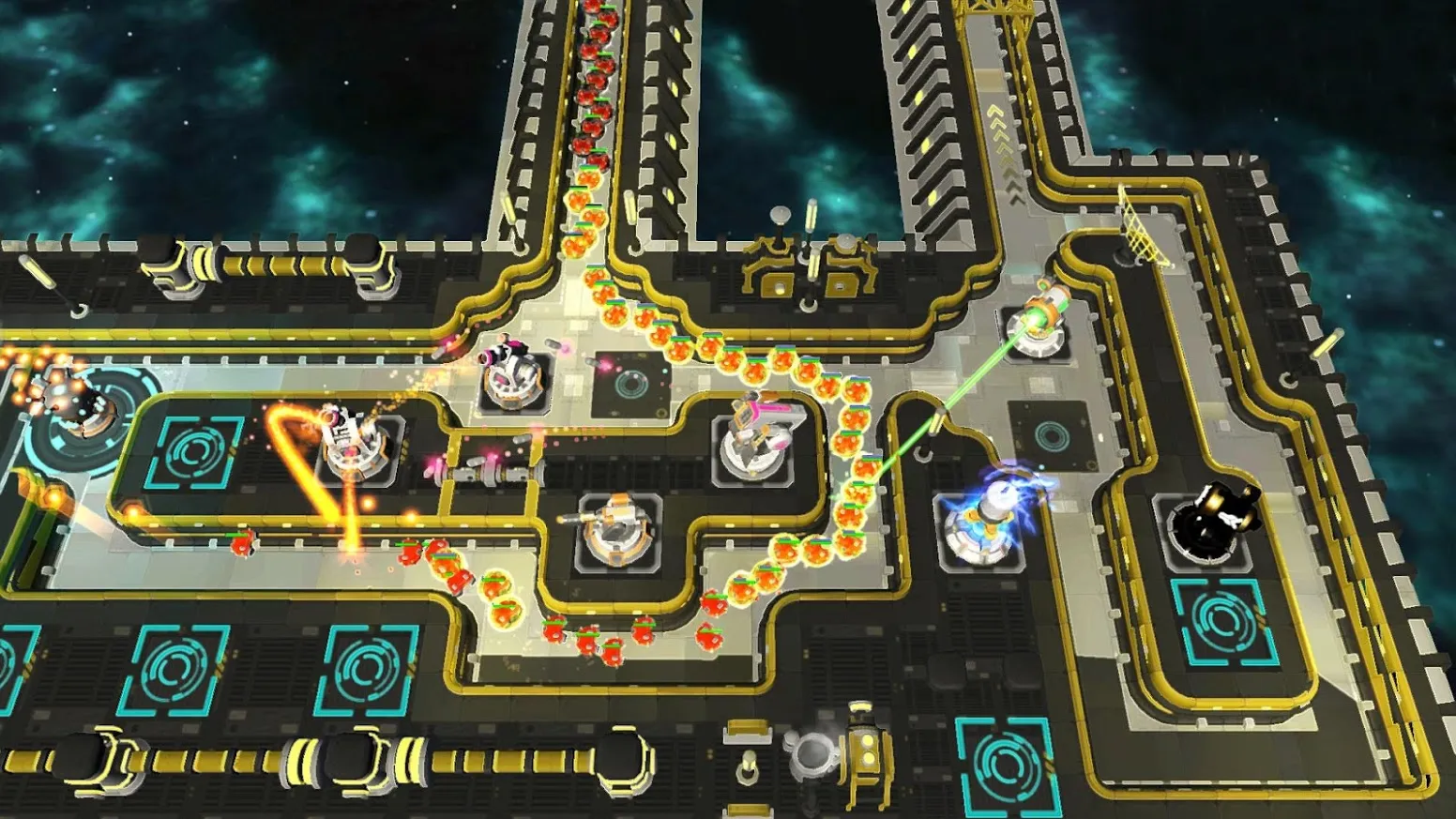 Sci-Fi Tower Defense Module TD  [мод: много башень] Screenshot 2